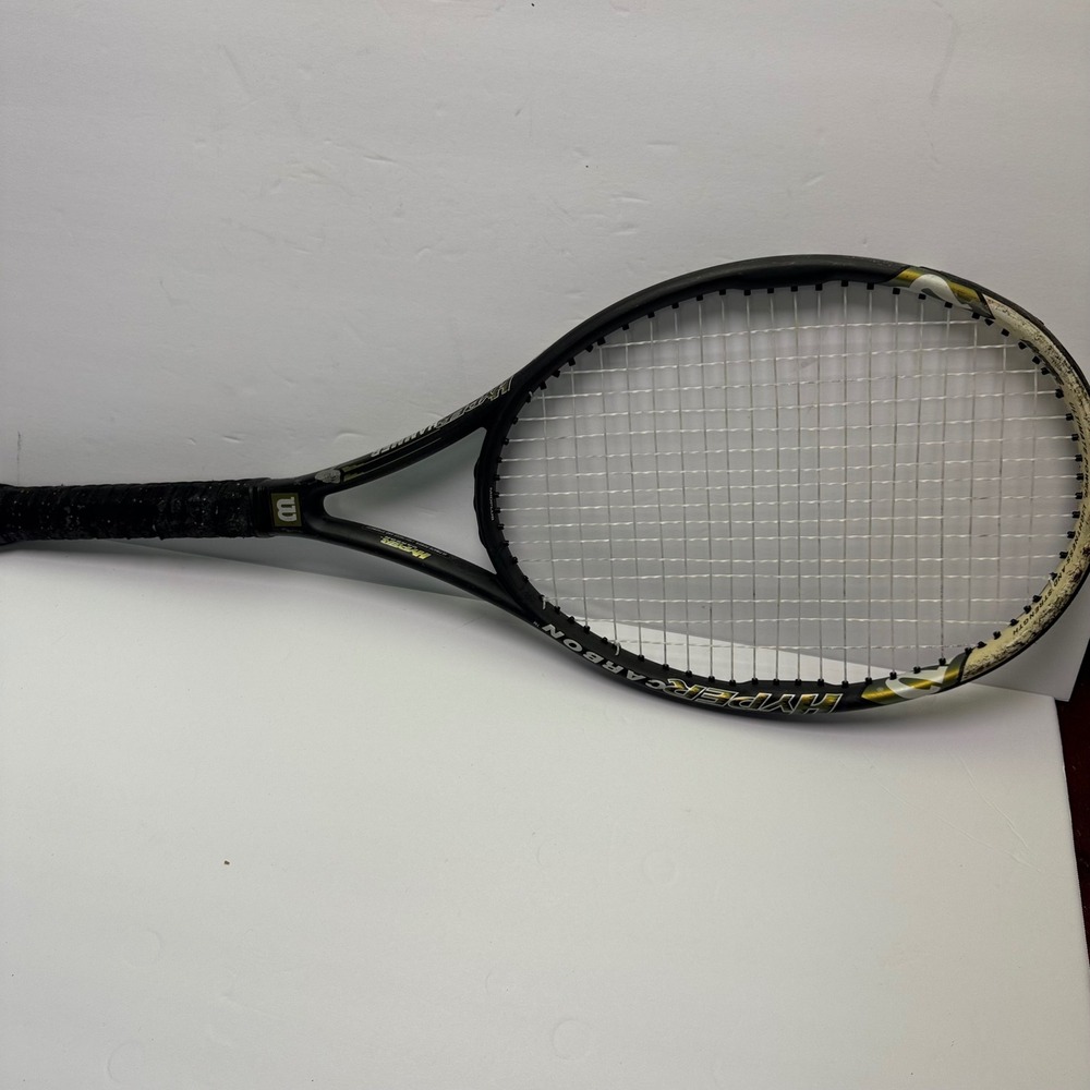 Wilson Hyper Hammer Tennis Racket 4 3/8 Black Hyper Carbon 5.3 95 sq in